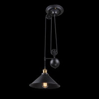 Závěsné svítidlo LENIUS černá 1xE27, max. 60W 230V GLOBO 15053