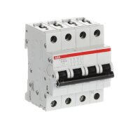 ABB S203-K50NA jistič 3F odpojení N vodiče (3+NA) 50 A char. K 6kA