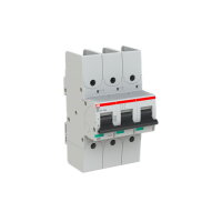S803S-D40-R jistič 3P char. D 40A pro kabelové oko 50kA ABB 2CCS863002R0401