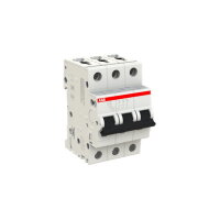 S203-C25 3 fázový jistič 25 A char. C 6kA ABB 2CDS253001R0254