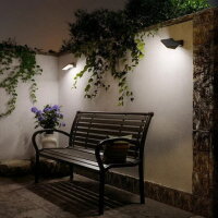 TWIST nástěnná antracitová 230V LED 13W IP65 3000K RENDL R13616
