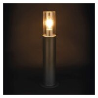 LED zahradní sloupkové svítidlo ZALA, 14x14x50 cm, 1xE27, 15 W EMOS ZGC0A0P