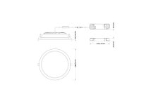 DOWNLIGHT COMFORT DALI OPAL D250 P 42W MS 940 OP WT LEDVANCE 4099854491061