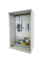 Rozvaděč ER212/NNP7P 80A QM (3f 1/2S,-FVE) UNI 1b. 1 el.měr HDO na stěnu 11517