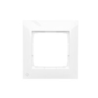 Rámeček 1-násobný Simon 54 Premium, IP20/IP44, antibakteriální bílá DR1/AB11