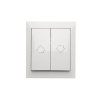 žaluziové tlačítko odolné proti vlhkosti bílý KONTAKT SIMON ACZ1/11