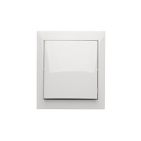 křížový spínač odolný proti vlhkosti, bez piktogramu bílá ACW7/X/11