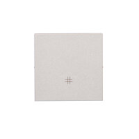 Kryt 1 násobný hliníková matná KONTAKT SIMON TKW7/143