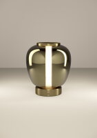 Stolní svítidlo FRUITERA LED-CCT 5W IP20 matná mosaz/zlatá EGLO 390467