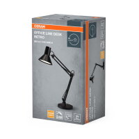 Office Line Desk Retro 9W 830 Dimmable Black OSRAM 4099854463952