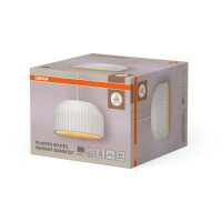 Decor Plaster Routes Pendant 300 1XE27 White OSRAM 4099854460913