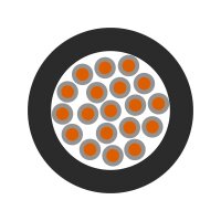 Jednožilový vodič ÖLFLEX HEAT 260 SC 26/7AWG BU modrá LAPP 0095002