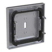 ABB 6479-83 Kryt pro přístroj nabíjecí USB-C (65 W), hliníková stříbrná