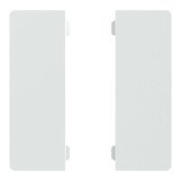 Klapka 2-násobná pro KNX tl. panel Dyn.Labeling, Lotus White MTN6192-6035
