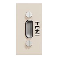NOVÁ UNICA HDMI konektor (předzapojený), 1M, Béž SCHNEIDER NU343044