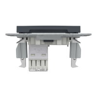 ASFORA Zásuvka datová RJ45, kat.5e UTP, antracit SCHNEIDER EPH4300171