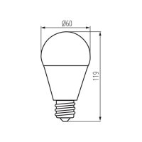 LED světelný zdroj RAPID HI LED E27-WW 25400 Kanlux