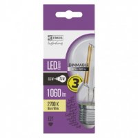 LED žárovka Filament A60 E27 8,5W (75W) 1 055 lm teplá bílá stmívatelná
