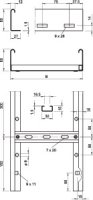 OBO LG 620 VS 6 FS Kabelový žebřík s příčkou VS 60x200x6000 Ocel