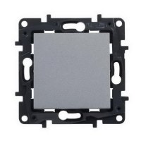 NILOÉ STEP STŘÍDAVÝ PŘEPÍNAČ Č.6 HLINÍK  LEGRAND 863306