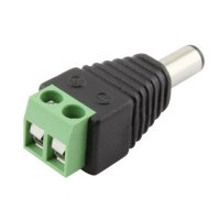 Konektor DC 5,5 x 2,1mm vidlice se svorkovnicí šroubovací FK TECHNICS 4731125-02