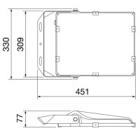 ELIA FL   150W 4000K(CRI80) DALI IP66 L2
