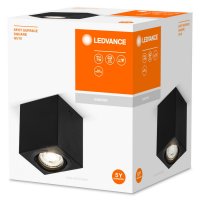 LEDVANCE Surface spot SQUARE GU10 BLACK