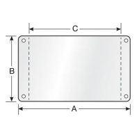 KST 139x85 R5 Typenschild MURRPLASTIK 8607140001
