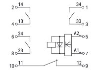 2042-3879 Reléový modul AC/DC 24230 V