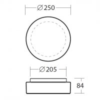 ELSA 1 E-14BT12/023 13W IP44