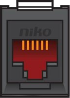 Data konektor RJ11 UTP (nestíněné) NIKO 650-45013