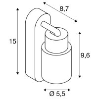 PURI 2.0 Tube, nástěnné a stropní svítid
