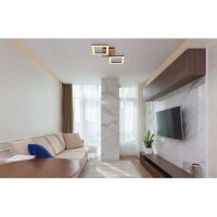 Stropní svítidlo KERRY černá LED 18W 230V, 1200lm, 3000K GLOBO 67280-18