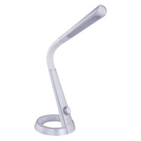 Stolní svítidlo MITTI stříbro LED 8W 460lm/RGB 2W 3000-4000-6500K GLOBO 58376S