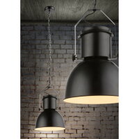 Závěsné svítidlo KUTUM černá 1xE27, max. 40W 230V GLOBO 15283