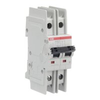ABB SU202M-C32 jistič char. C 10kA 32A 2P  dle UL489 a CSA 22.2 No. 5