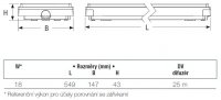 TICINQUE IP42 LED 18WSA8P