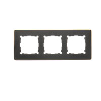 rámeček 3-násobný Detail SELECT-kov, grafit/základna zlato 8201630-242