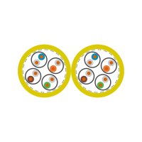 Ethernetový kabel ETHERLINE LAN 1200 Cat.7A 2x(4x2xAWG23) LAPP 2170975