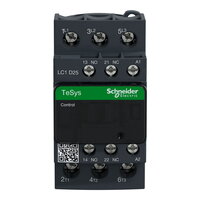 Schneider LC1D25N7 Stykač 25 A, 1Z+1V 415V 50/60 Hz