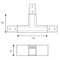 MAG II T-CONNECTOR, B DALI LED2 6521003