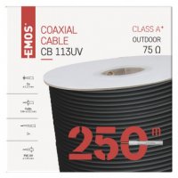 Koaxiální kabel CB113UV, 250m EMOS S5266