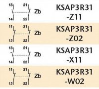 KSAP3R31X11 Koncový bezpečnostní spínač