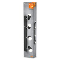 LEDVANCE LED SPOT PEAR BLACK 4 x 4.3W 2700K GU10