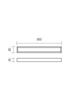 Nástěnné svítidlo HORIZON AP LED 18W 3000K IP44 REDO 01-1130
