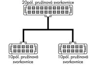 Systémový kabel pro WAGO-I/O-SYSTEM řada 750 8 binárních vstupů/8 výstupů
