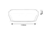 SAMIRA LED 18W IP44 bílá 4000K 1430lm RABALUX 71260