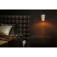 Závěsné svítidlo LAVUS černá 1x60W E27 IP20 GLOBO 15552H3
