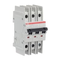 ABB SU203M-K6 jistič char. K 10kA 6A 3P  dle UL489 a CSA 22.2 No. 5