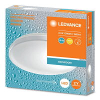 Stropní svítidlo LEDVANCE CEILING ROUND IP44 SENSOR 325 SEN 24W 830 IP44